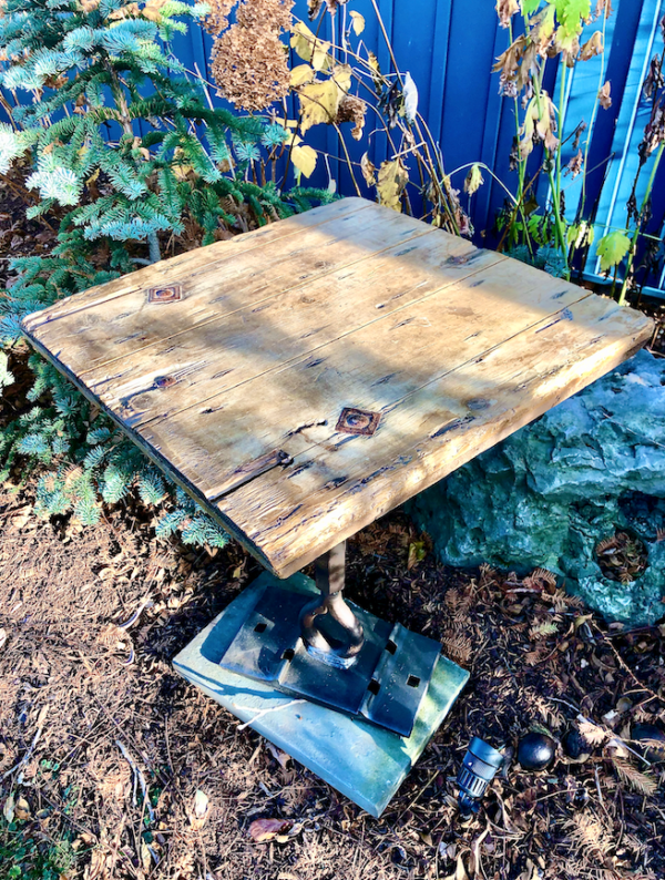 Giant Turnbuckle End Table
