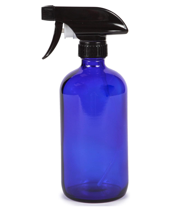 Blue Glass Spray Bottle 16oz