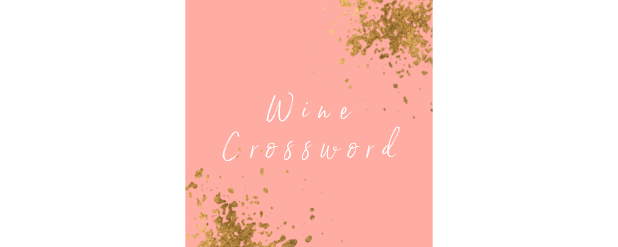 Wine Crossword